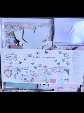 Craft Butterfly Dreams Card Making Compendium - Pink & Blue